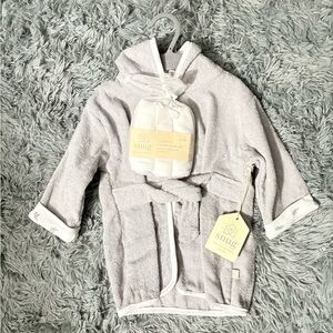 Gray Kids Pajama Robe